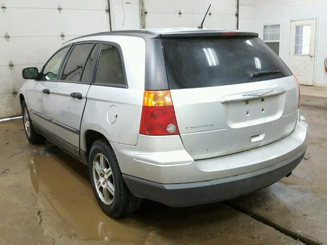 2A8GM48L87R256632 - 2007 CHRYSLER PACIFICA ვერცხლისფერი ფოტო 3