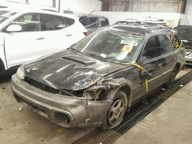 4S3BG6852W7607282 - 1998 SUBARU LEGACY 30T BLACK photo 2