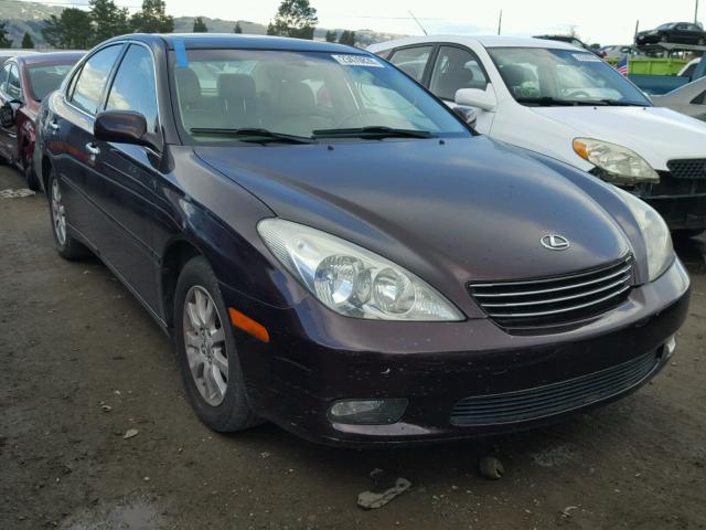 JTHBF30G730101657 - 2003 LEXUS ES 300 MAROON photo 1