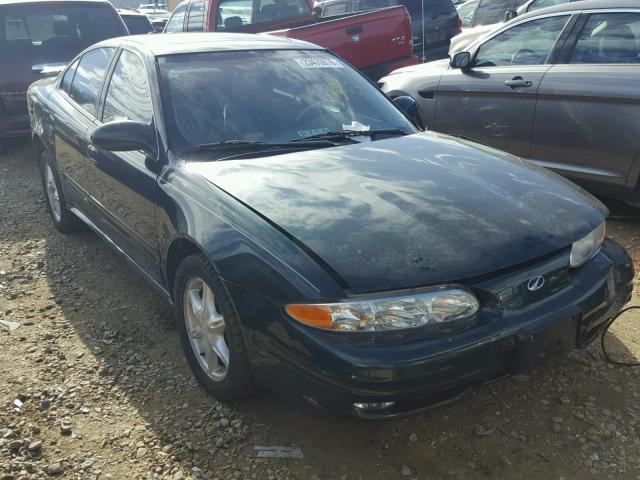 1G3NL52E72C166021 - 2002 OLDSMOBILE ALERO GL GREEN photo 1