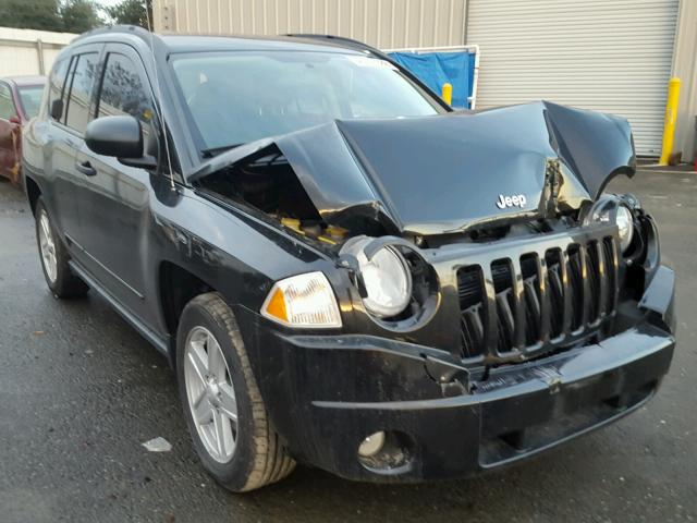 1J4NT1FA7AD624899 - 2010 JEEP COMPASS SP BLACK photo 1