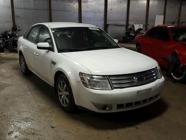 1FAHP24W68G178416 - 2008 FORD TAURUS SEL WHITE photo 1