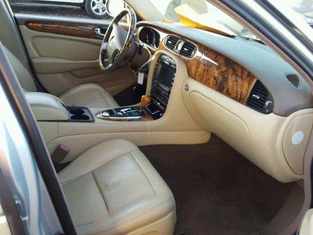 SAJWA79B16SH10093 - 2006 JAGUAR XJ8 L SILVER photo 5