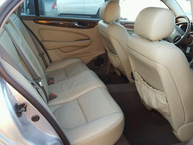 SAJWA79B16SH10093 - 2006 JAGUAR XJ8 L SILVER photo 6