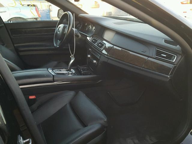 WBAKA8C55CCY37726 - 2012 BMW 750I BLACK photo 5