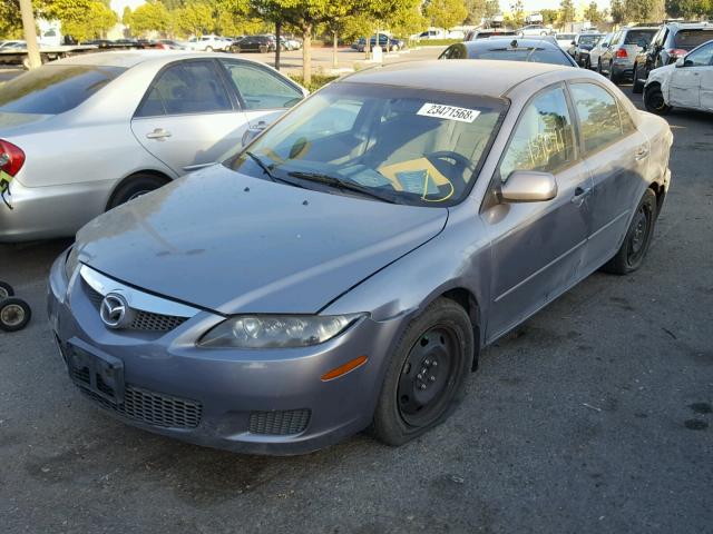 1YVFP80C265M44145 - 2006 MAZDA 6 I SILVER photo 2