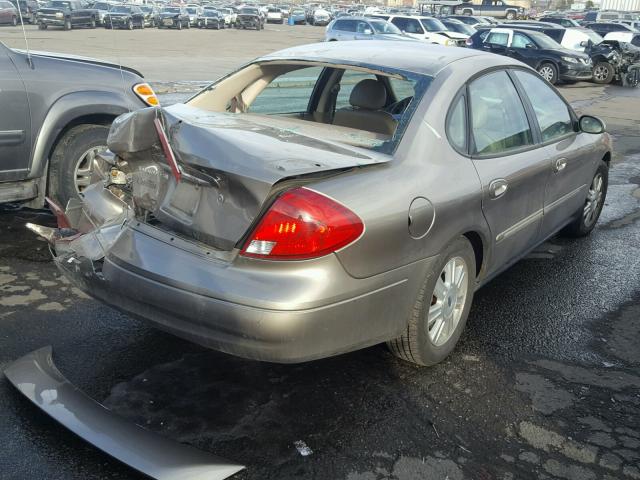 1FAHP56S23A133495 - 2003 FORD TAURUS SEL TAN photo 4