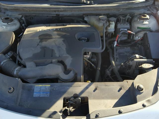 1G1ZH57B084244717 - 2008 CHEVROLET MALIBU 1LT WHITE photo 7