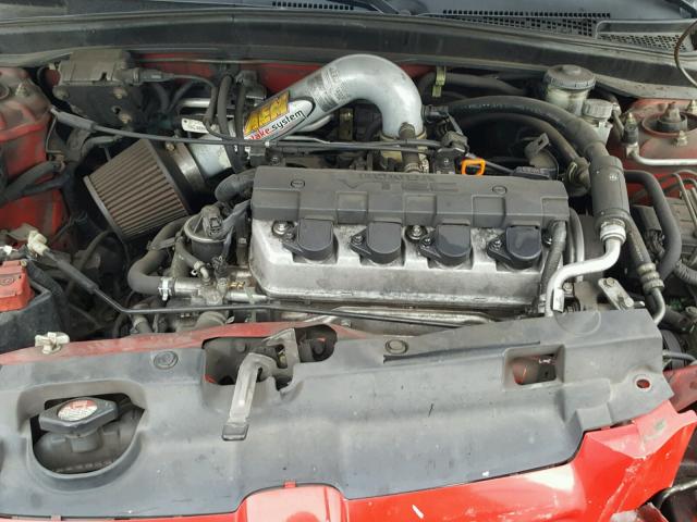 1HGEM21933L026048 - 2003 HONDA CIVIC EX წითელი ფოტო 7