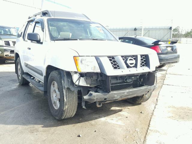 5N1AN08U25C642220 - 2005 NISSAN XTERRA OFF WHITE photo 1