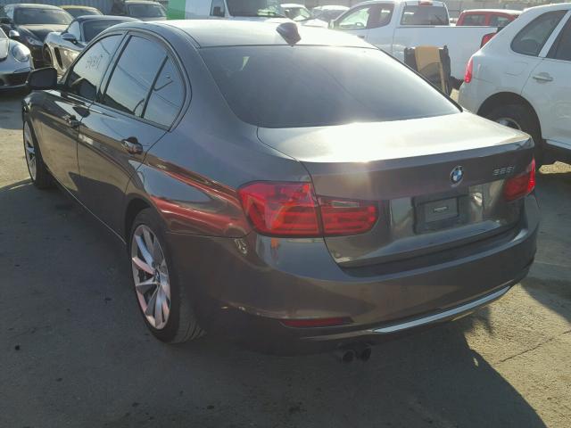 WBA3C1C51DF438091 - 2013 BMW 328 I SULE BROWN photo 3