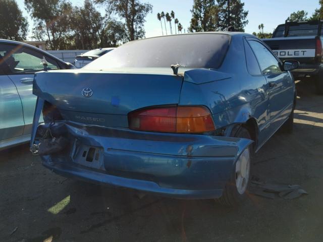 JT2EL45F8N0033524 - 1992 TOYOTA PASEO BLUE photo 4