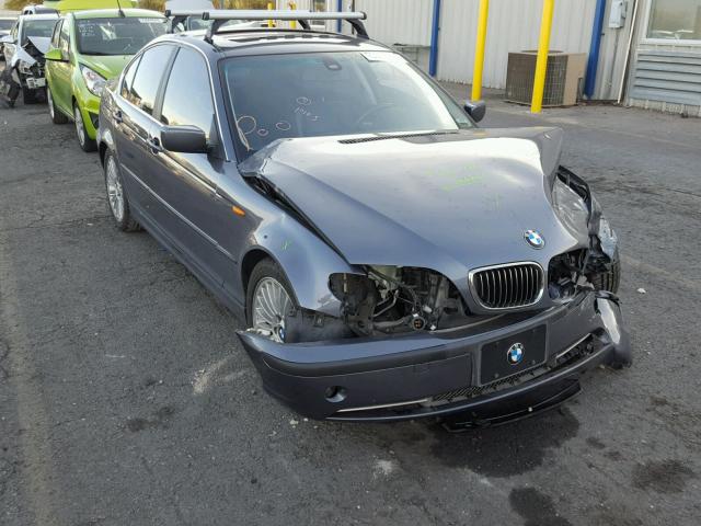 WBAEV53412KM18915 - 2002 BMW 330 I GRAY photo 1