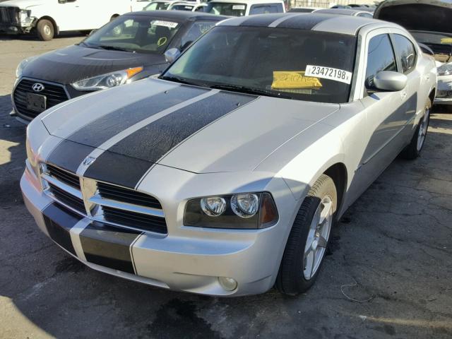 2B3KA53H87H866363 - 2007 DODGE CHARGER R/ SILVER photo 2