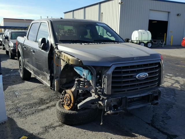 1FTEW1EG9FKE64983 - 2015 FORD F150 SUPER BLACK photo 1