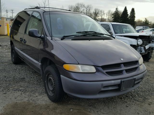 2B4GP4532TR625141 - 1996 DODGE CARAVAN SE PURPLE photo 1