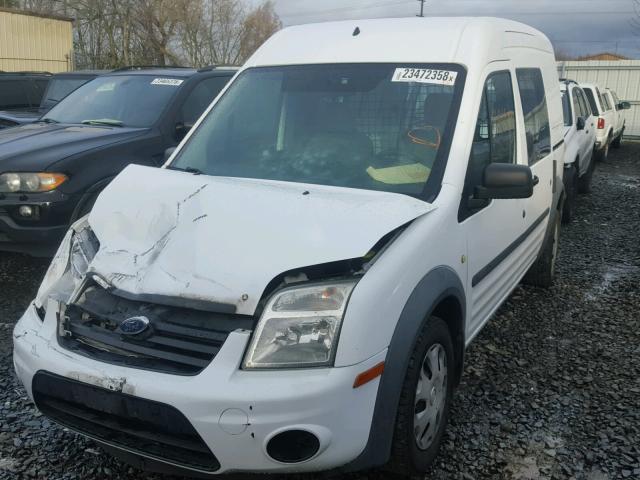 NM0LS6BN6BT060589 - 2011 FORD TRANSIT CO WHITE photo 2