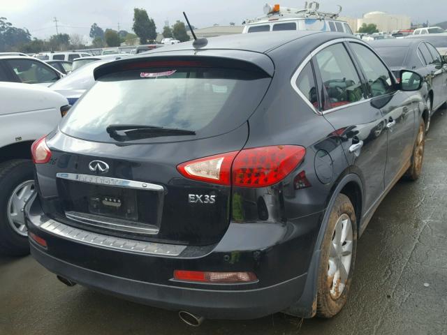 JN1AJ0HR7AM757480 - 2010 INFINITI EX35 BASE BLACK photo 4