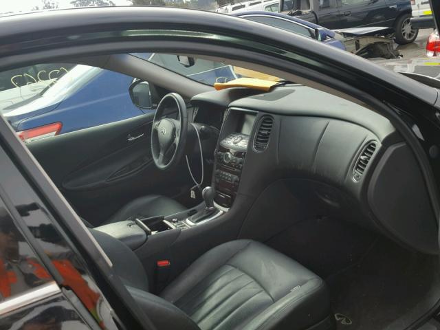 JN1AJ0HR7AM757480 - 2010 INFINITI EX35 BASE BLACK photo 5