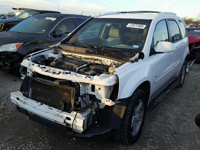 2CNDL63F766153000 - 2006 CHEVROLET EQUINOX LT WHITE photo 2