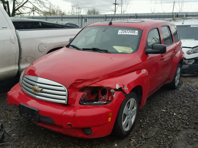 3GNDA13D78S526771 - 2008 CHEVROLET HHR LS წითელი ფოტო 2