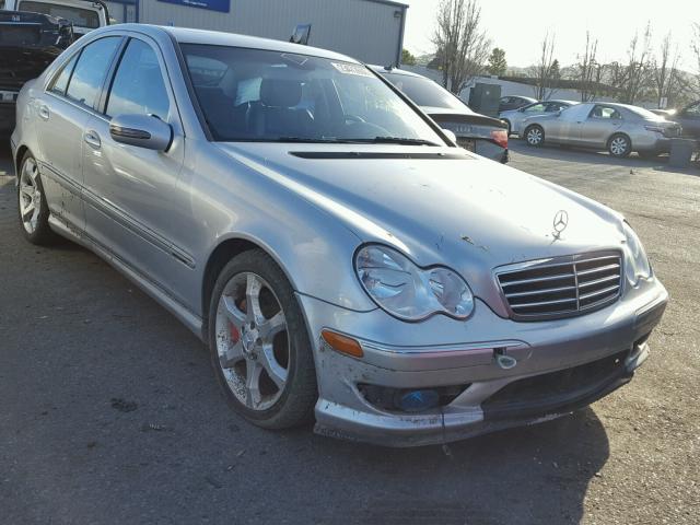 WDBRF52H77F889701 - 2007 MERCEDES-BENZ C 230 SILVER photo 1