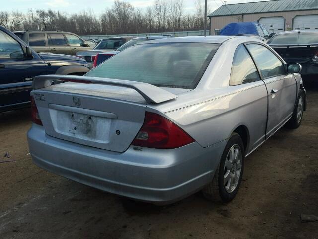 1HGEM22953L033467 - 2003 HONDA CIVIC EX ვერცხლისფერი ფოტო 4