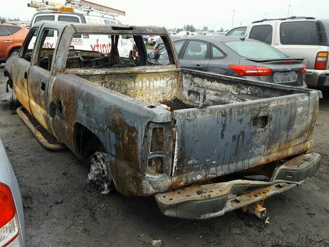 1GCHC23D66F232323 - 2006 CHEVROLET SILVERADO BURN photo 3