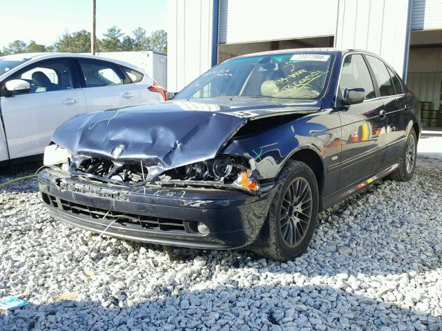 WBADT63433CK45370 - 2003 BMW 530 I AUTO BLUE photo 2