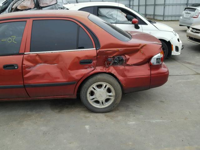 1Y1SK54882Z414959 - 2002 CHEVROLET GEO PRIZM BURGUNDY photo 10