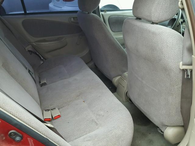 1Y1SK54882Z414959 - 2002 CHEVROLET GEO PRIZM 勃艮第红 照片 6