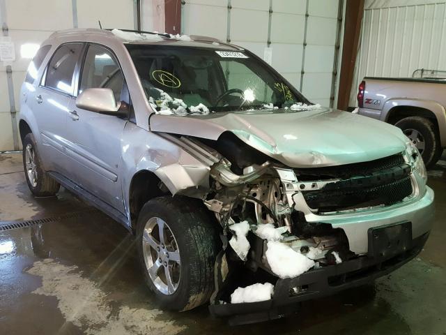 2CNDL73FX76227453 - 2007 CHEVROLET EQUINOX LT SILVER photo 1