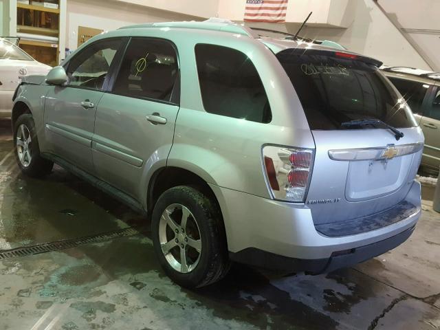 2CNDL73FX76227453 - 2007 CHEVROLET EQUINOX LT SILVER photo 3