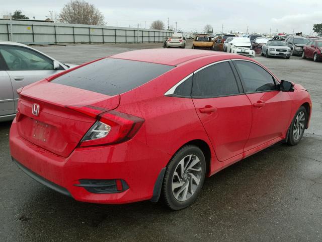 2HGFC2F77GH525775 - 2016 HONDA CIVIC EX Qırmızı foto 4
