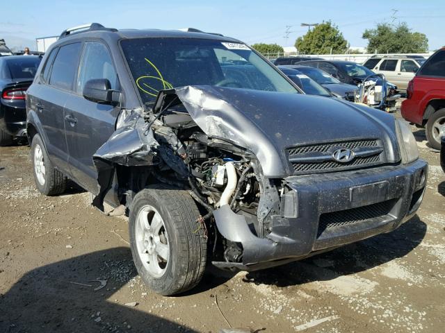 KM8JM12B87U575913 - 2007 HYUNDAI TUCSON GLS GRAY photo 1