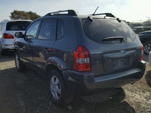 KM8JM12B87U575913 - 2007 HYUNDAI TUCSON GLS GRAY photo 3