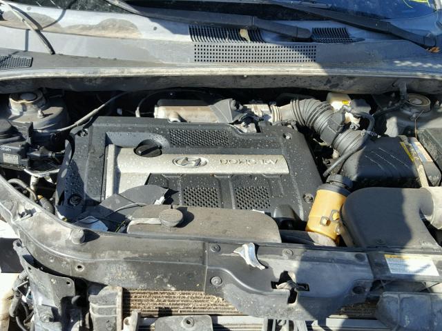 KM8JM12B87U575913 - 2007 HYUNDAI TUCSON GLS GRAY photo 7