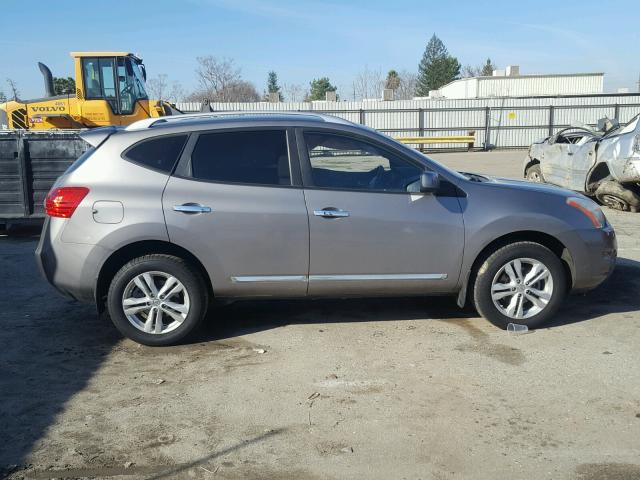 JN8AS5MT6CW606280 - 2012 NISSAN ROGUE S GRAY photo 10