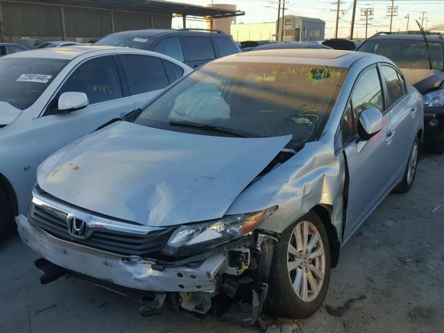 2HGFB2F82CH546068 - 2012 HONDA CIVIC EX Mavi foto 2