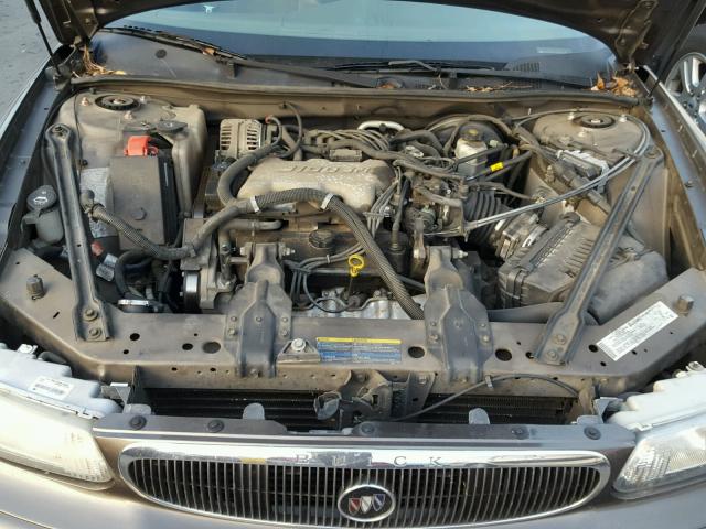 2G4WS52J141168775 - 2004 BUICK CENTURY CU BROWN photo 7