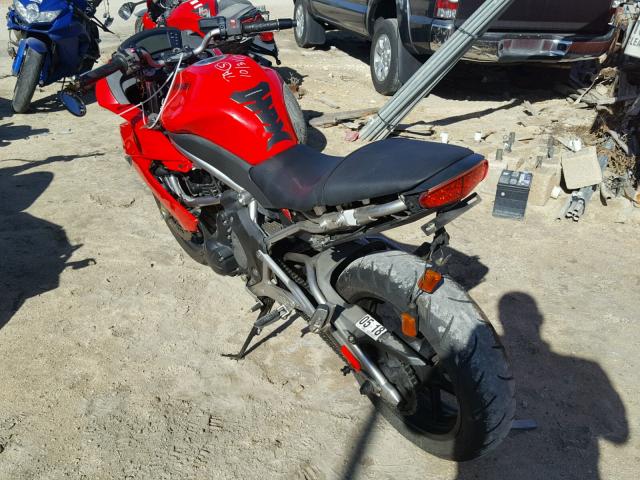 JKAEXEC169DA32747 - 2009 KAWASAKI EX650 C 红色 照片 3