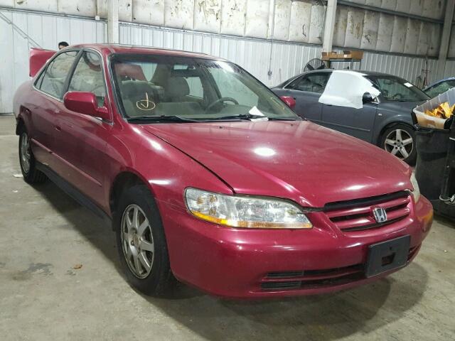 JHMCG567X2C032173 - 2002 HONDA ACCORD SE RED photo 1