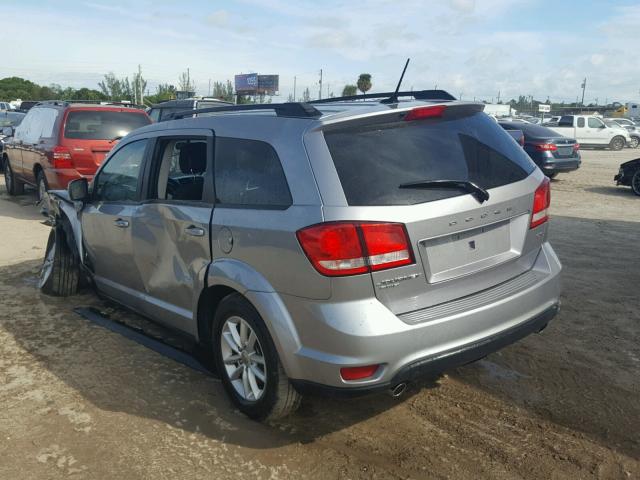 3C4PDDBG2HT512863 - 2017 DODGE JOURNEY SX WHITE photo 3