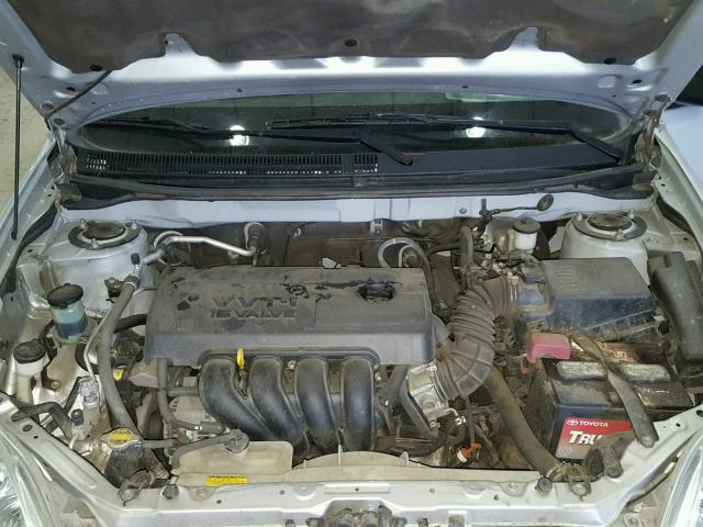 2T1KR32E86C598569 - 2006 TOYOTA COROLLA MA SILVER photo 7