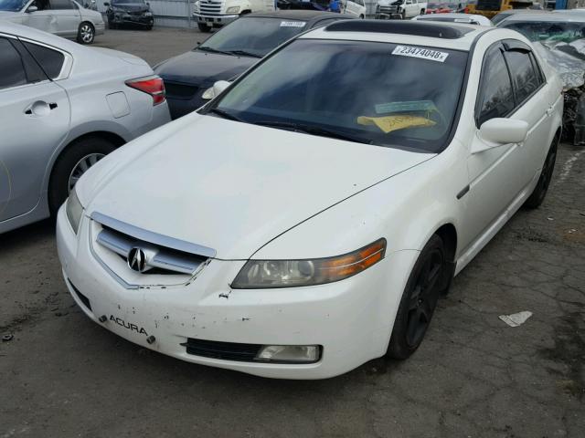 19UUA66276A059495 - 2006 ACURA 3.2TL WHITE photo 2