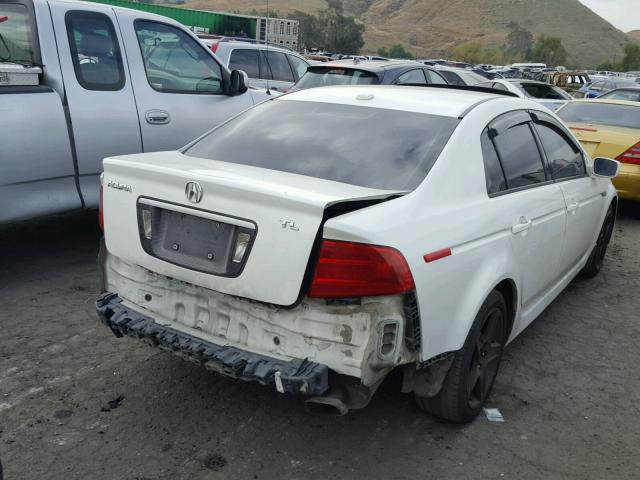 19UUA66276A059495 - 2006 ACURA 3.2TL WHITE photo 4