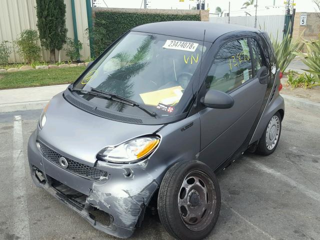 WMEEJ3BA3DK673368 - 2013 SMART FORTWO PUR GRAY photo 2