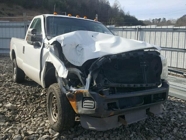 1FTBF2B61CEA13626 - 2012 FORD F250 SUPER WHITE photo 1