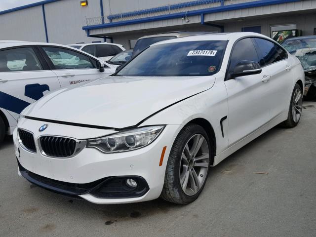 WBA4A9C52FD416530 - 2015 BMW 428 I WHITE photo 2