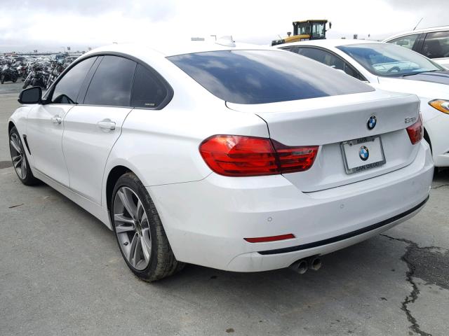 WBA4A9C52FD416530 - 2015 BMW 428 I WHITE photo 3